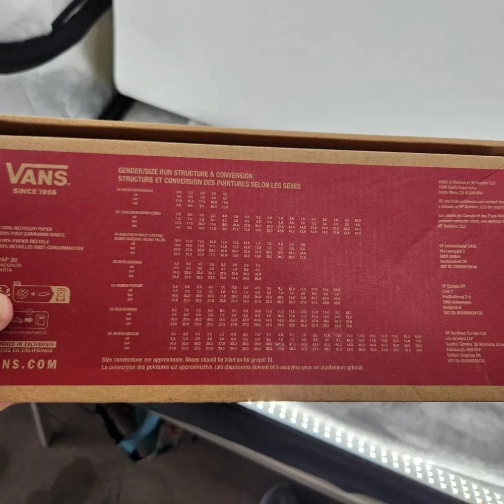 Vans brand new